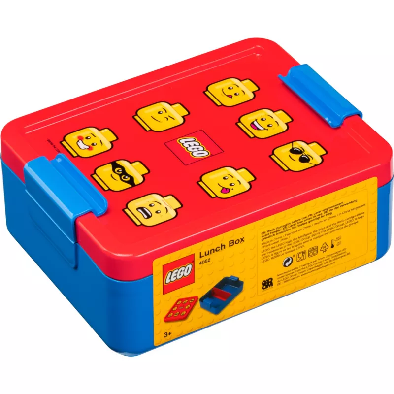 ROOM COPENHAGEN LEGO Lancheira Iconic Classic Vermelho/Azul 1,2L