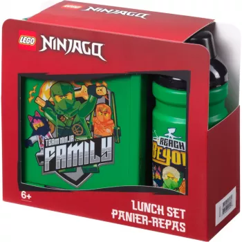 Room Copenhagen LEGO Conjunto de Lancheira Ninjago Verde Preto 2 Peças