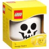 ROOM COPENHAGEN LEGO Storage Head Skeleton, Pequeno (Branco/Preto)