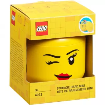 Room Copenhagen LEGO Caixa de armazenamento Head Whinky Mini Amarelo