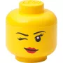 Room Copenhagen LEGO Caixa de armazenamento Head Whinky Mini Amarelo