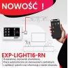Ropam Controlo de iluminação EXP-LIGHT16-RN – Módulo de extensão de relés de 16 canais para barramento RopamNet