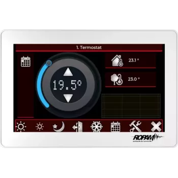 ROPAM Painel Tátil TPR-7W Ecrã Tátil Capacitivo de 7 Polegadas Android 7.1 Painel de Controlo de Alarme