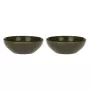 Conjunto de 2 saladeiras ROSE&TULIPANI Concerto Grigio Tortora, 26 cm, plástico SAN, cinzento-castanho