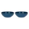 ROSE&TULIPANI Conjunto com 2 saladeiras Concerto Blu Avio - Azul-marinho, 26 cm