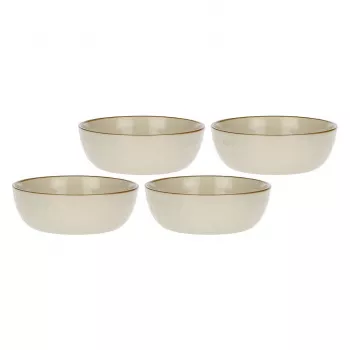 ROSE&TULIPANI conjunto de 4 saladeiras Concerto Avorio – marfim, 20 cm