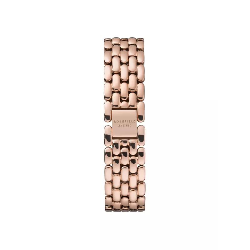 ROSEFIELD NWG-N91 Relógio mulher 33 mm Aço inoxidável dourado rosa