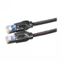 Rotronic-Secomp Dätwyler Cat.6 Class E S/FTP CU 7702 Flex LSOH Hirose TM21 cabo de patch, 3 m, preto