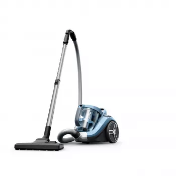 Aspirador cilíndrico sem saco ROWENTA Compact Power XXL RO4B11, 550 W, 2,5 l, preto/azul