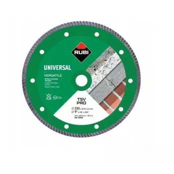 Disco de corte diamantado RUBI TSV 230 PRO 230mm