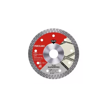 Disco de corte diamantado RUBI TLG SUPERPRO Turbo para grés porcelânico 125 mm