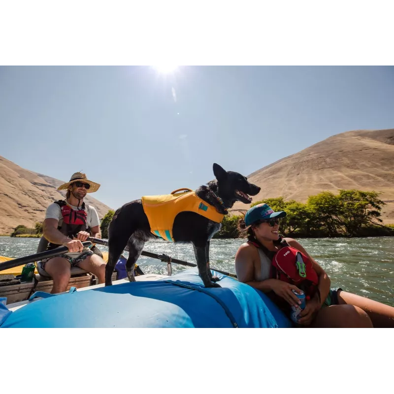 Colete flutuante Ruffwear Float Coat para cães - Wave Orange, tamanho Small