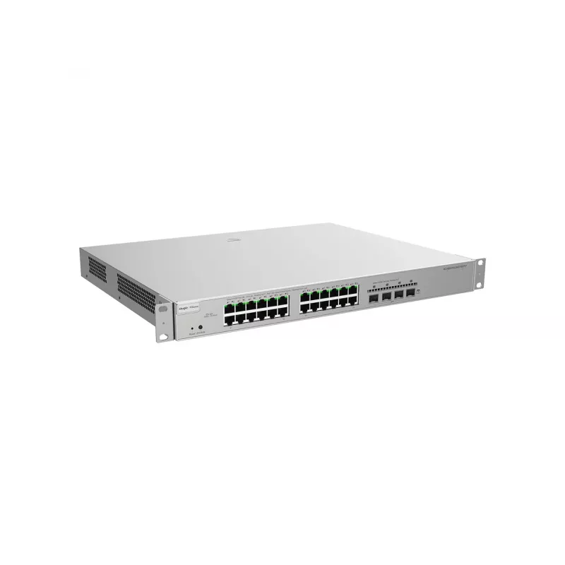 Ruijie Networks RG-NBS5200-24GT4XS-P switch gerido Layer-3 Gigabit PoE+ de 24 portas com 4 uplinks 10G SFP+