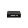Switch PoE Ruijie RG-ES106F-P 6 portas Fast Ethernet, 4 portas PoE+, orçamento 54W, não gerido, preto