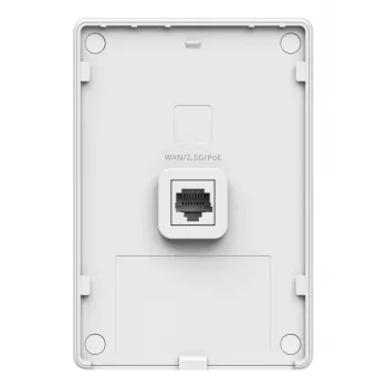 RUIJIE RG-RAP72-WALL ponto de acesso Wi-Fi 7 tri-band de parede, uplink 2.5GbE, alimentado por PoE+