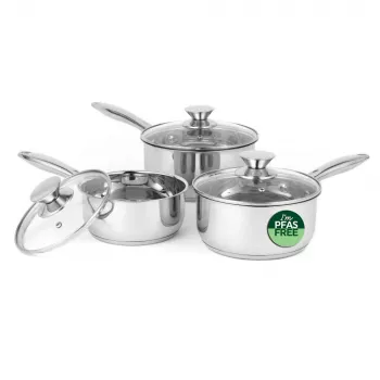 Conjunto de 3 panelas Russell Hobbs BW06571EU7 Classic Collection