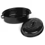 Assadeira com tampa e auto-regadura em esmalte vítreo Russell Hobbs CW114911EU 36cm, preto
