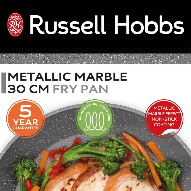 Frigideira Russell Hobbs RH028011EU7 Metallic Marble 30 cm