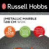 Wok Russell Hobbs RH028121EU7 Metallic Marble 28 cm
