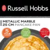 Russell Hobbs RH028521EU7 Metallic Marble frigideira para panquecas de 25 cm
