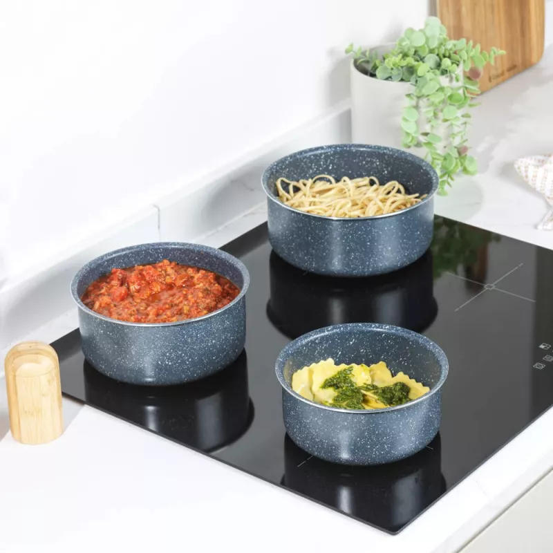 Russell Hobbs RH03294EU7 Nightfall conjunto de 4 panelas Smart Clip