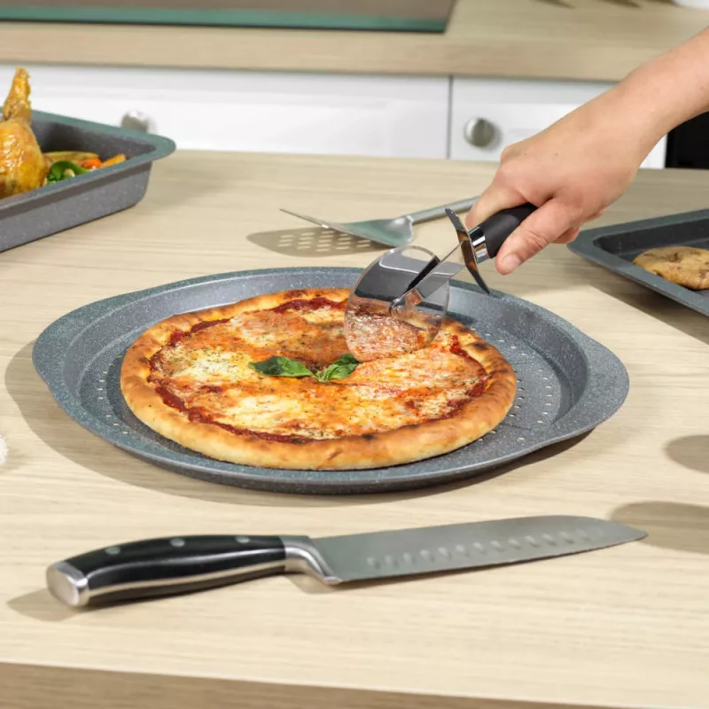 Conjunto de 3 peças de formas de forno Russell Hobbs RH03756 Metallic Marble