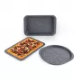 Conjunto de 3 peças de formas de forno Russell Hobbs RH03756 Metallic Marble