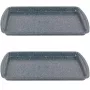 Russell Hobbs RH03858 Nightfall Stone tabuleiro de forno pack de 2