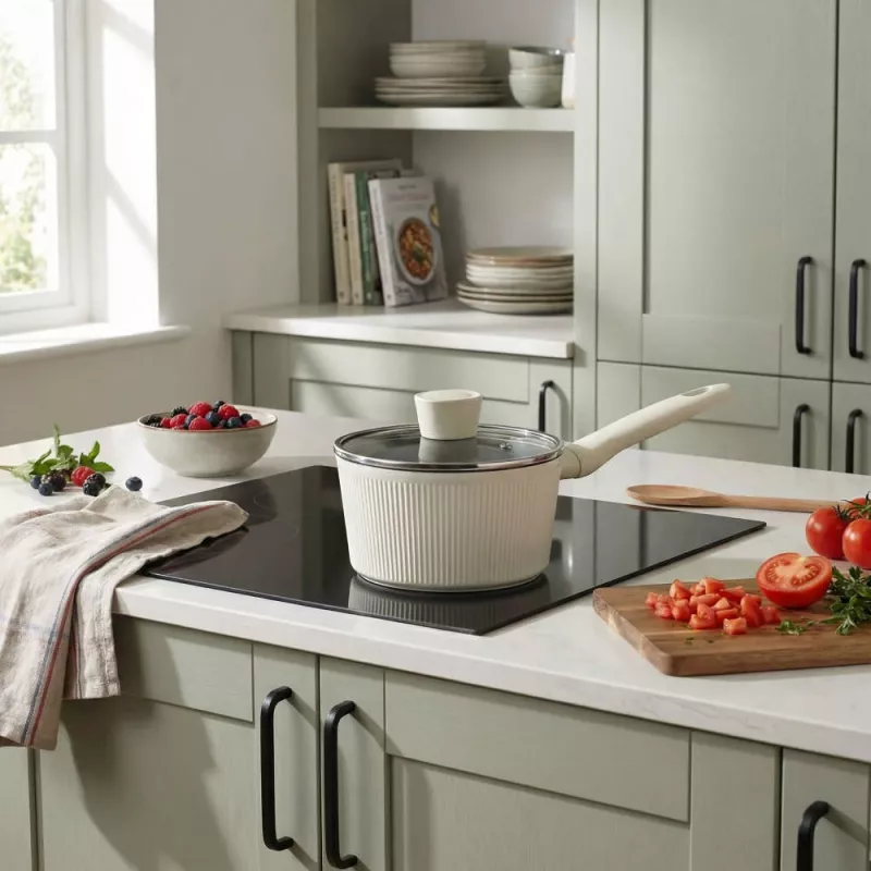 Russell Hobbs RH03867C Caçarola Cote 18 cm, creme