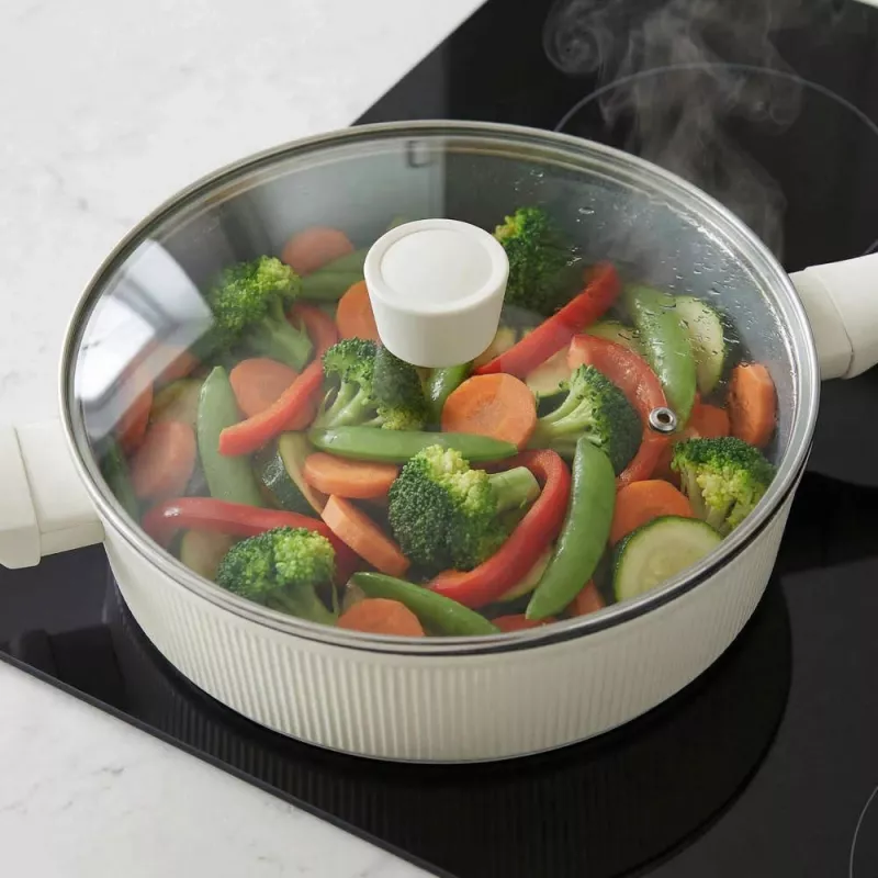Russell Hobbs RH03871C Sauté Cote 28 cm, creme