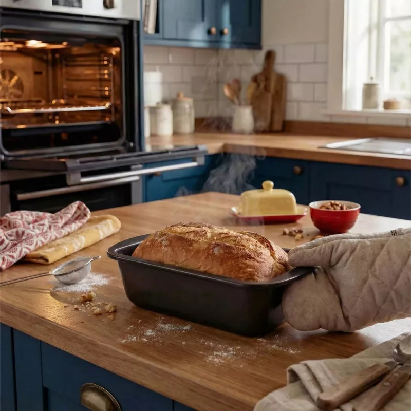 Russell Hobbs RH03893 Everyday forma de pão, aço carbono, antiaderente, antracite, 230x120x65mm