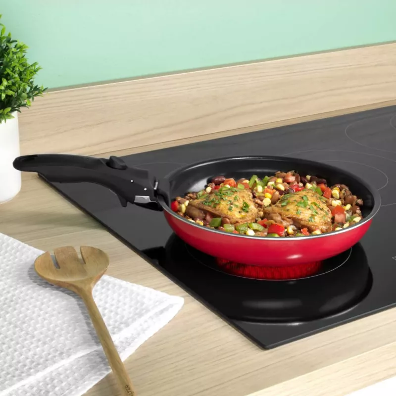 Russell Hobbs RH03995 Riviera Conjunto de 4 frigideiras Smart Clip