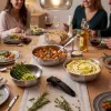 Russell Hobbs RH04033 Conjunto de 4 frigideiras Smart Clip em aço inoxidável