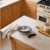 Russell Hobbs RH04033 Conjunto de 4 frigideiras Smart Clip em aço inoxidável