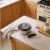 Russell Hobbs RH04034 aço inoxidável conjunto de 4 panelas Smart Clip