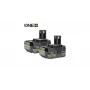 RYOBI 2x 4,0Ah Lithium+ 18V ONE+ pack de bateria RB1840X2