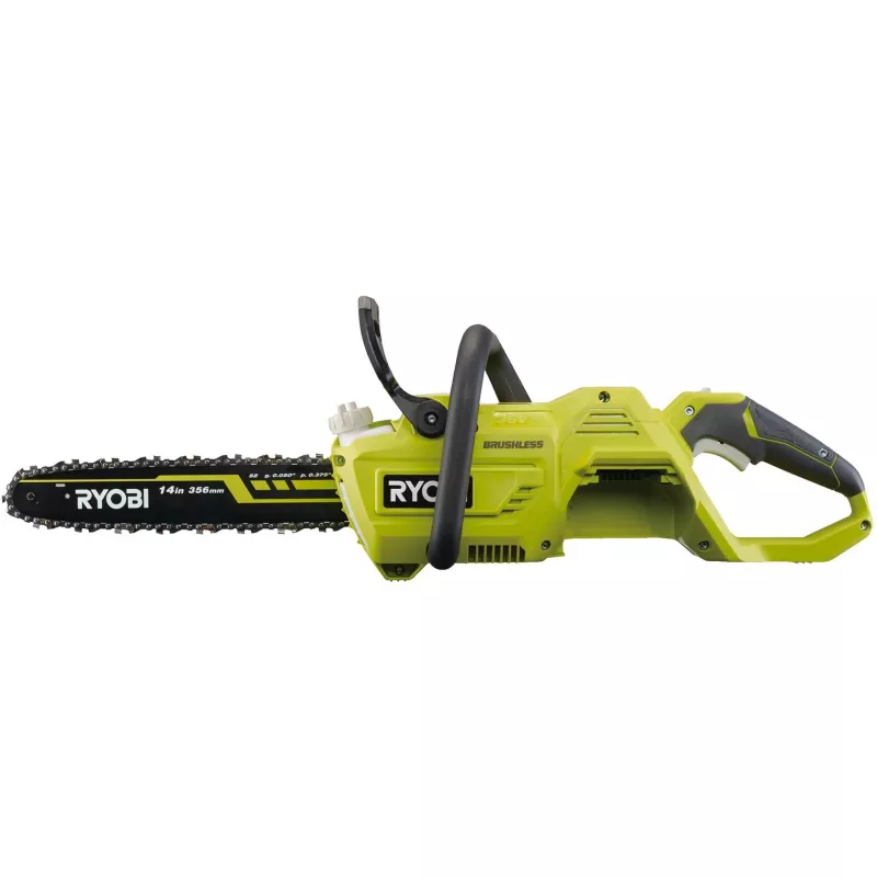 Motosserra a bateria RYOBI MAX POWER RY36CSX35A-0, 36 V (verde/preto, apenas a máquina)