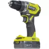 RYOBI ONE+ 18V berbequim de percussão sem fios R18PD5-220S, 2 baterias de iões de lítio de 2,0Ah