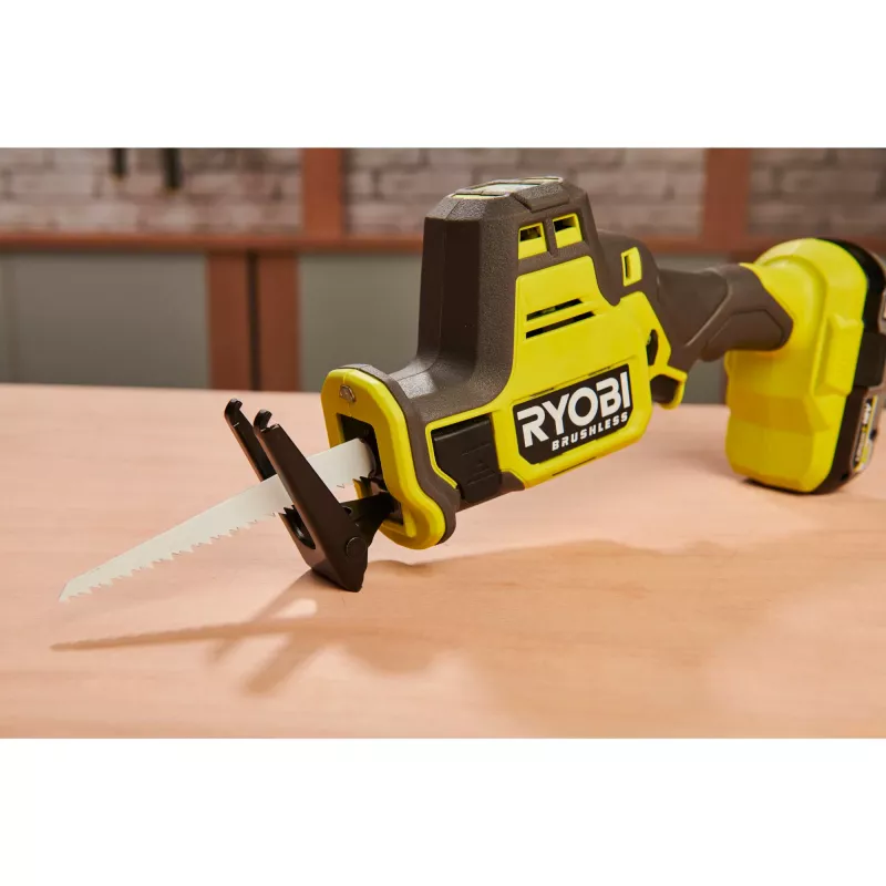 RYOBI ONE+ serra sabre sem escovas RRS18CBL-0, 18V (verde/preto, aparelho sem bateria)