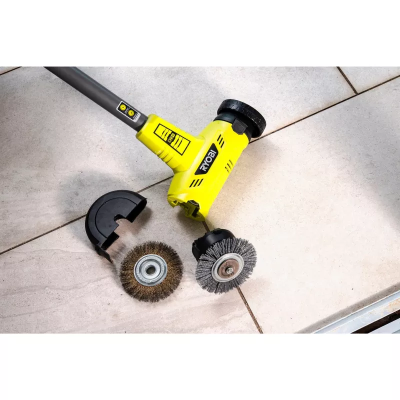 RYOBI escova de nylon de substituição RAC818 para limpa-juntas sem fios RY18PCA