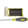 RYOBI Chave de fendas RSD17PCS, com conjunto de 17 pontas (Verde/Cinzento)