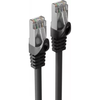 Cabo patch S CONN MAXIMUM CONNECTIVITY Industrial-PUR Cat.7 S/FTP RJ45, preto, 2,0 m 08-39035