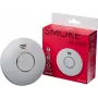 SAFEMI SHS-10S Detetor de fumo - Fotoelétrico, 10 anos de bateria incorporada, 5 anos de garantia
