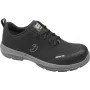 Sapatos de Segurança SJ FLUXS3S Low 44 S3S SR FO Sem Metal Preto Cinzento