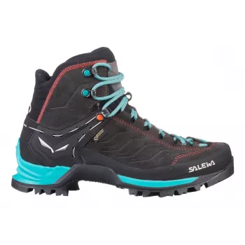 Salewa MTN Trainer Mid GTX mulher adulto preto, azul