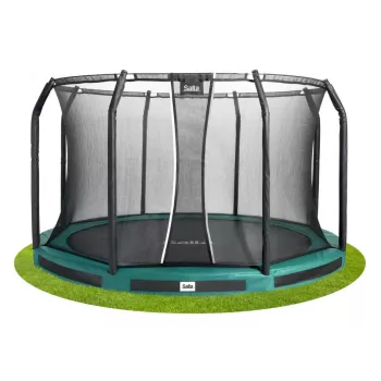 Trampolim SALTA Premium Ground Combo 427 cm verde