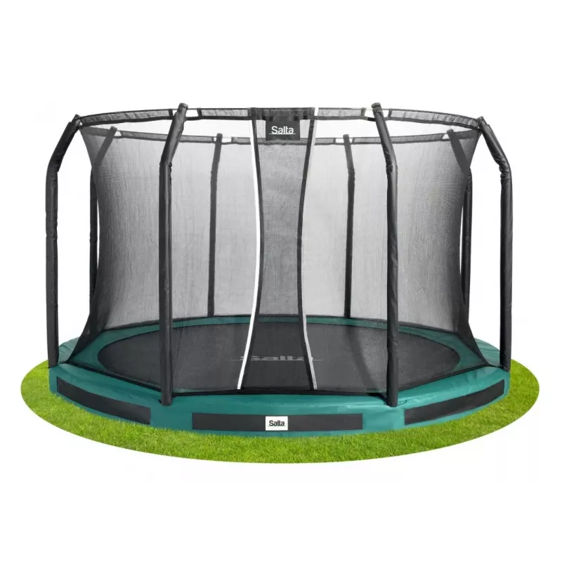 Trampolim SALTA Premium Ground Combo 427 cm verde