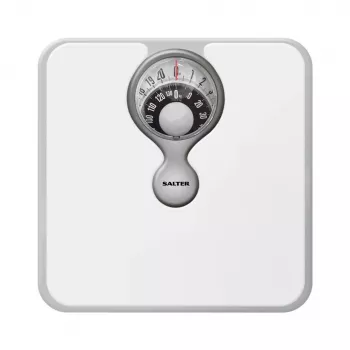 Balança de pessoas com lupa Salter 484 WFEU12, balança mecânica compacta
