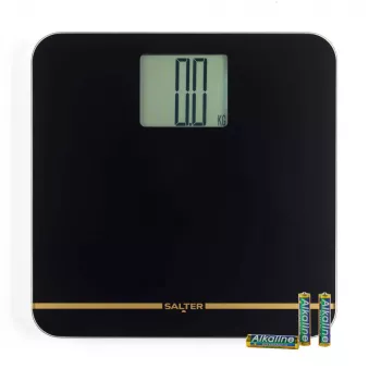 Balança de pessoa Salter 9075 BGFEU12 Max, preta/dourada