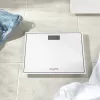 Balança de casa de banho eletrónica compacta em vidro Salter 9207 WHCFEU12, branca